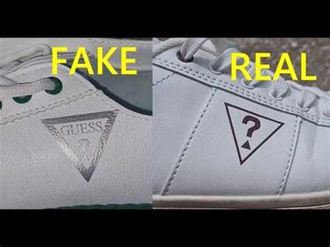 how to spot fake guess denium shoes|guess shoes real or fake.